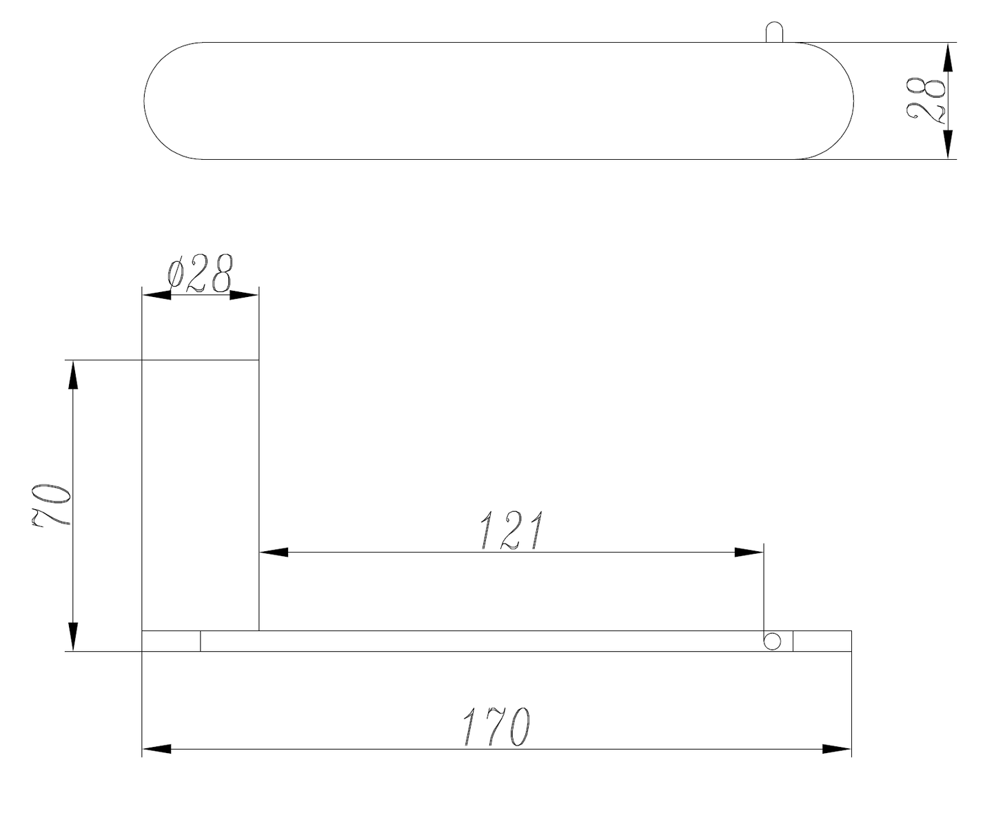 One Bathroom - Toilet Roll Holder Black
