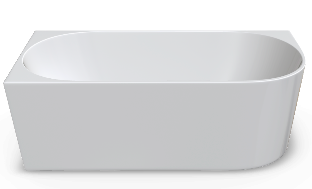 One Bathroom - 1700mm Free Standing Corner Bathtub - Left