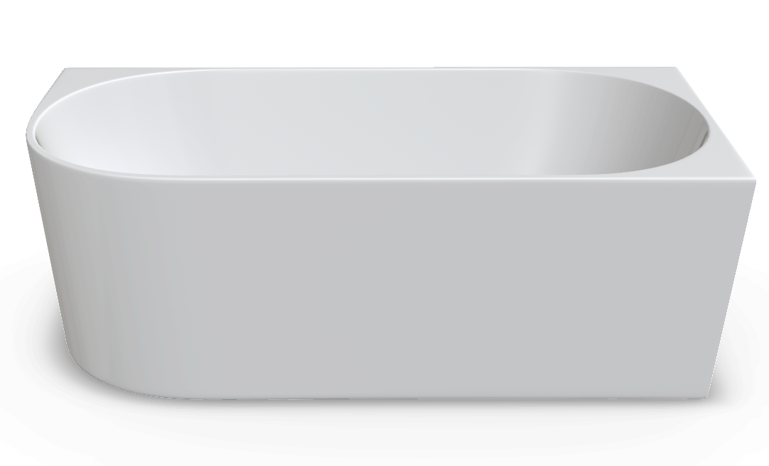 One Bathroom - 1700mm Free Standing Corner Bathtub - Right